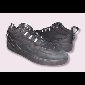 Puma Cali Zero Demi Triple Black Platform MENS Size 11.5 - Black